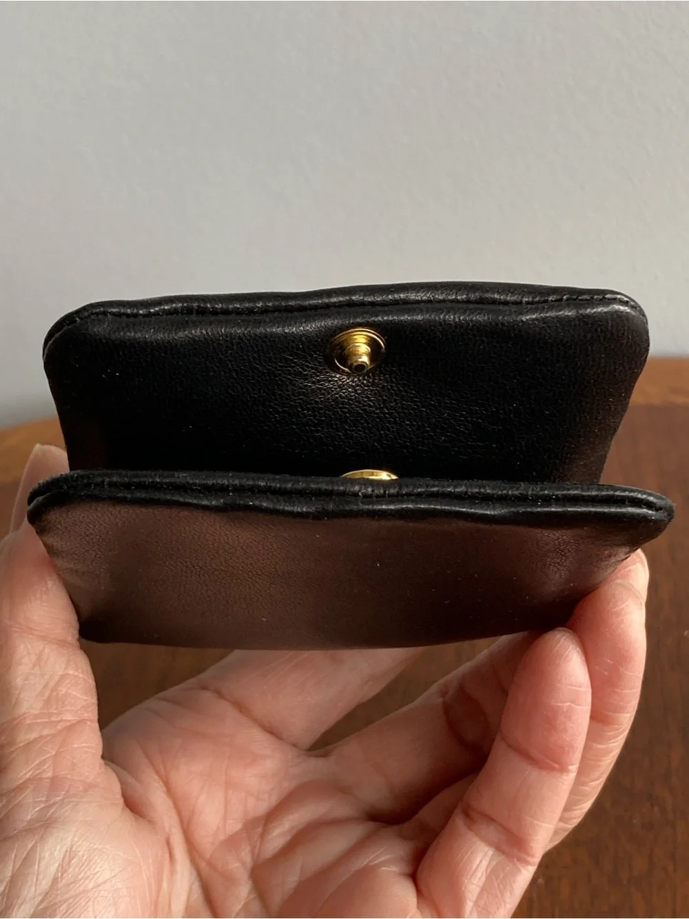 Italian Genuine Leather Coin Pouch